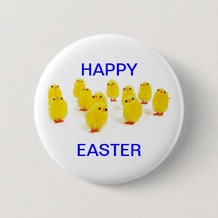 Ostern-Küken Button