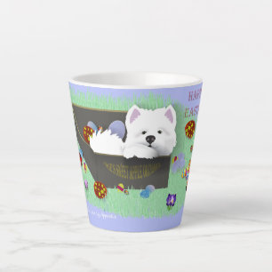 Ostern Latte Cup SamPup, die Ostereier Lehrling Milchtasse
