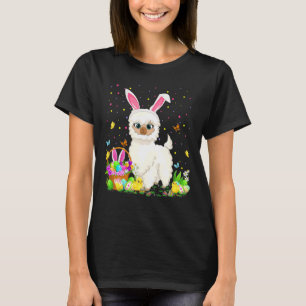 Ostern Llama Bunny Egg Jagen Lama Ostersonntag T-Shirt