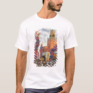 Ostern-Markt im Moskau der Kreml, 1917 T-Shirt