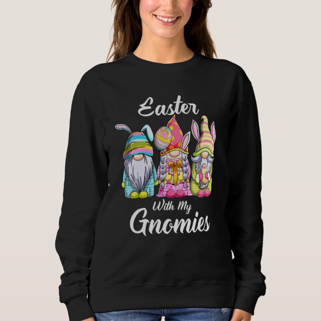 Ostern mit meinen Gnomen Niedliche Bunny Gnomes Os Sweatshirt (Vorderseite)