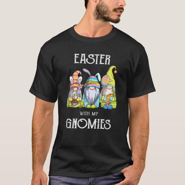 Ostern mit meinen Gnomen Niedliche Bunny Gnomes Os T-Shirt (Vorderseite)