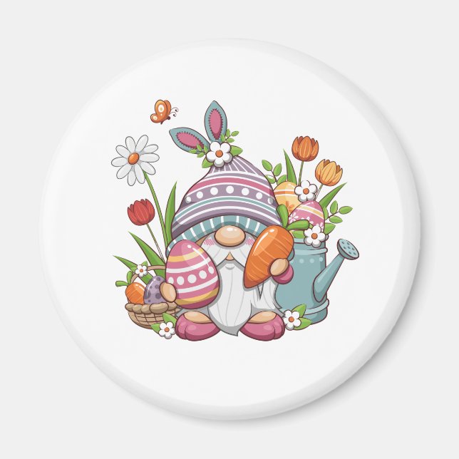 Ostern mit niedlichem Gnome Magnet (Vorne)