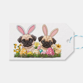 Ostern Mops Hunde Sonnige Ohren Geschenkanhänger