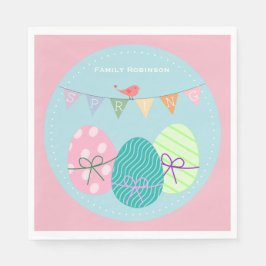 Ostern Napkins Personalisierte Niedliche Eier Serviette