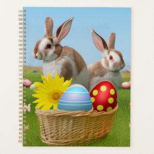 Ostern Niedlich Bunny für eine positive Stimmung Planer