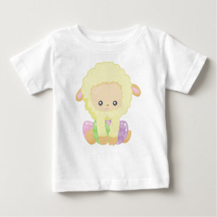 Ostern, Niedliche Schafe, kleine Schafe, Ostereier Baby T-shirt