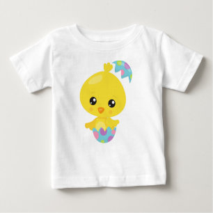 Ostern, Niedliches Huhn, Baby Hühnchen, Ostereier Baby T-shirt