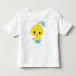 Ostern, Niedliches Huhn, Baby Hühnchen, Ostereier Kleinkind T-shirt