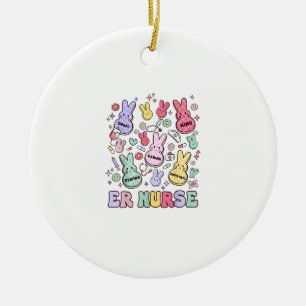 Ostern Notaufnahme Notfallstation Nurse Practition Keramik Ornament