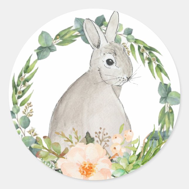 Ostern, Ostertag, Sonnentag Runder Aufkleber (Vorderseite)