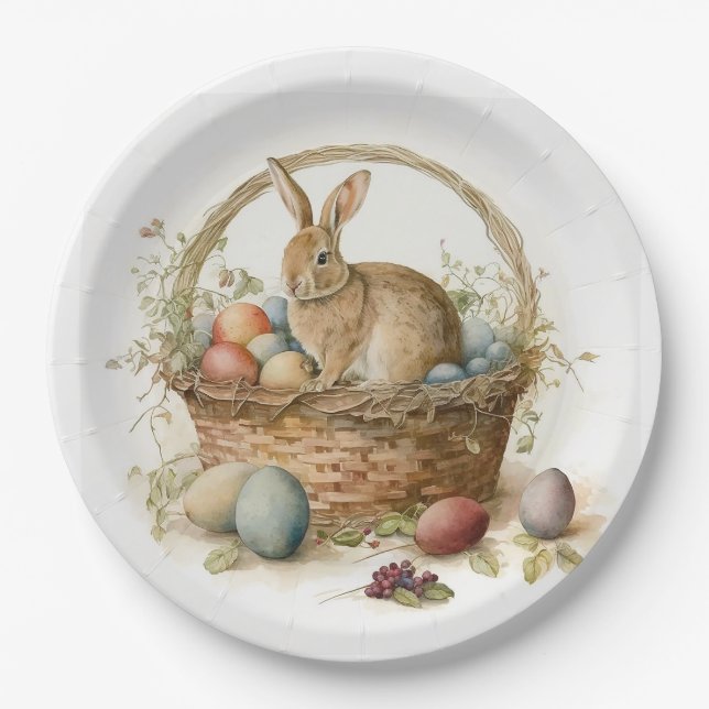 Ostern Pappteller (Vorderseite)