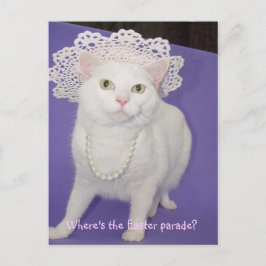 Ostern-Parade Feiertagspostkarte