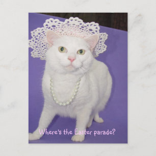 Ostern-Parade Feiertagspostkarte