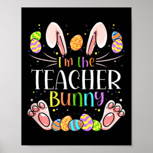 Ostern passendes Familienparty-Hasen-Gesicht-Co fü Poster