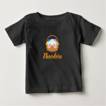 Ostern Personalisiertes Baby Fein Jersey T-Shirt