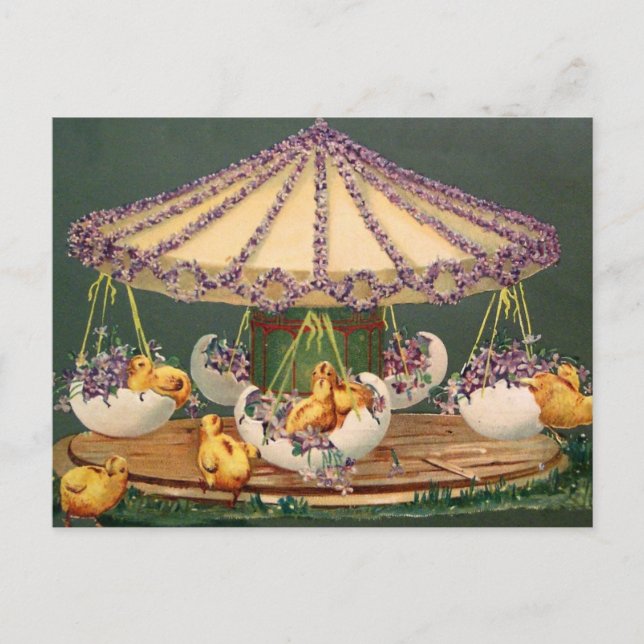 Ostern-Postkarte Feiertagspostkarte (Vorderseite)