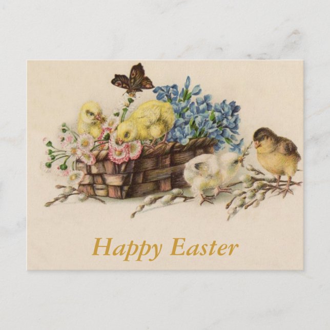Ostern-Postkarte Feiertagspostkarte (Vorderseite)