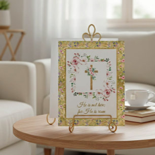 Ostern Religiöser Christlicher Feiertag Er Ist Auf Postkarte