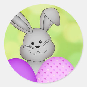 Ostern Runder Aufkleber