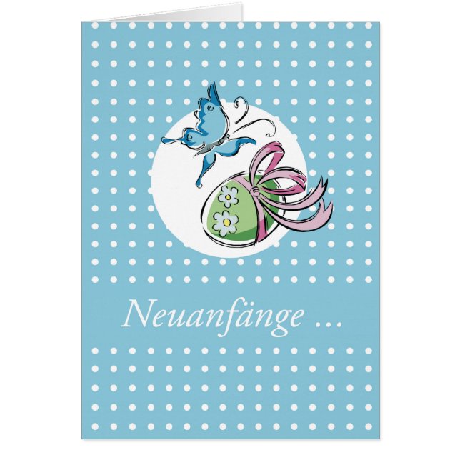 Ostern Schmetterling Neuanfän (Vorne)