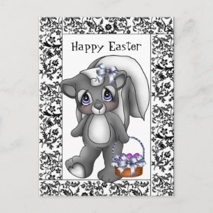 Ostern Skunk Holiday Gruß Postkarte