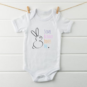 Ostern Süß Ein Hase Liebt Mich Baby Strampler