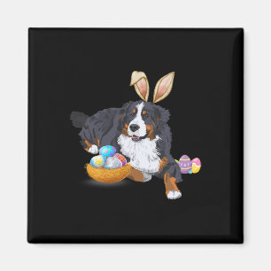 Ostern Süße Berner Sennenhund Liebhaber Hase Eier Magnet
