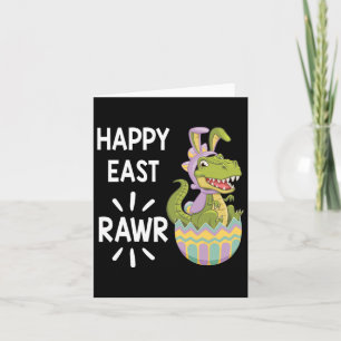 Ostern T Rex Dinosaur Bunny Egg Happy Eastrawr Tod Karte