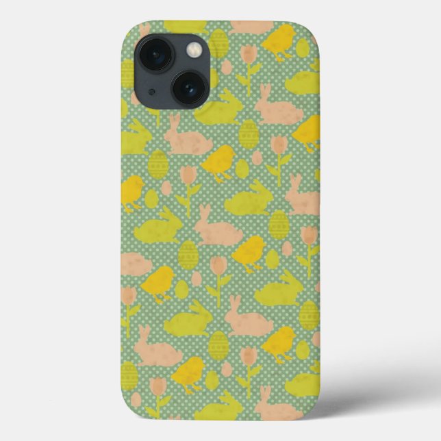 Ostern-Tapete Case-Mate iPhone Hülle (Rückseite)