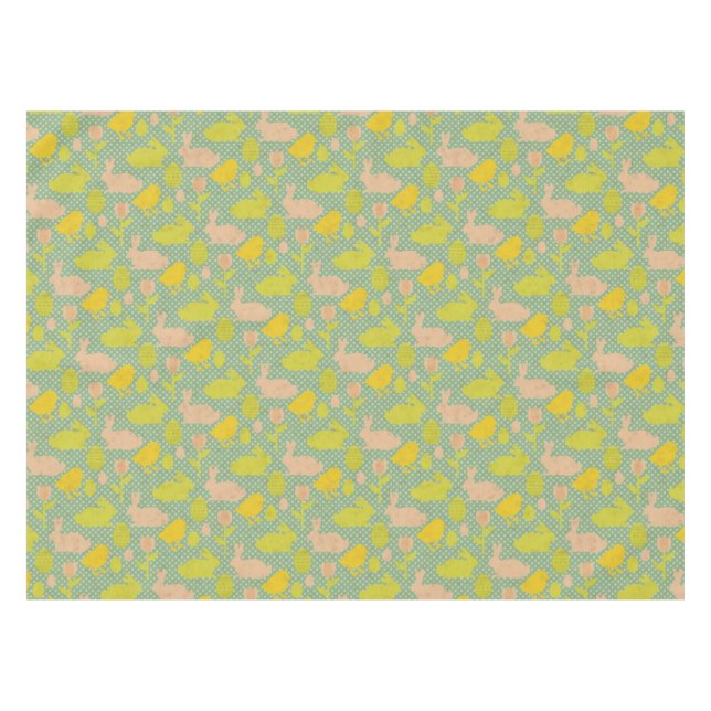 Ostern-Tapete Tischdecke (Vorderseite (Horizontal))