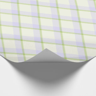 Ostern Tartan Elegant Geschenkpapier