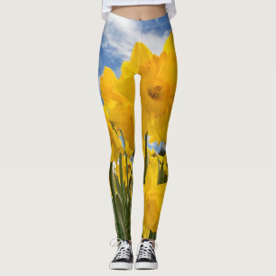 Ostern u. Frühling Leggings