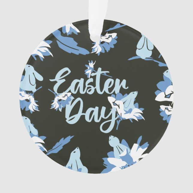 Ostern und Florenhasen Ornament (Vorderseite)