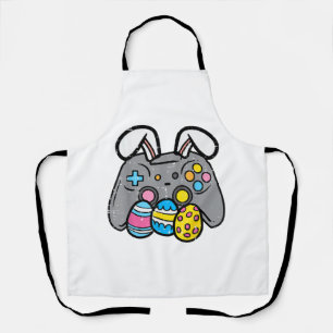 Ostern Videospiel Hase Eier Gaming Gamer Jungen Mä Schürze