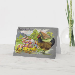 Ostern Vintage Feiertagskarte