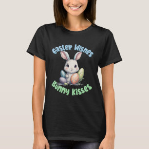 Ostern wünscht Bunny Kisses Osterfest Bunny Pub T-Shirt