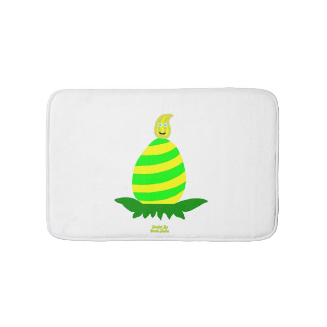 Ostern wünscht kleine Badematte (Vorderseite)