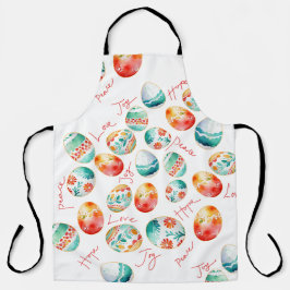 Ostern wünscht Tableclout Schürze