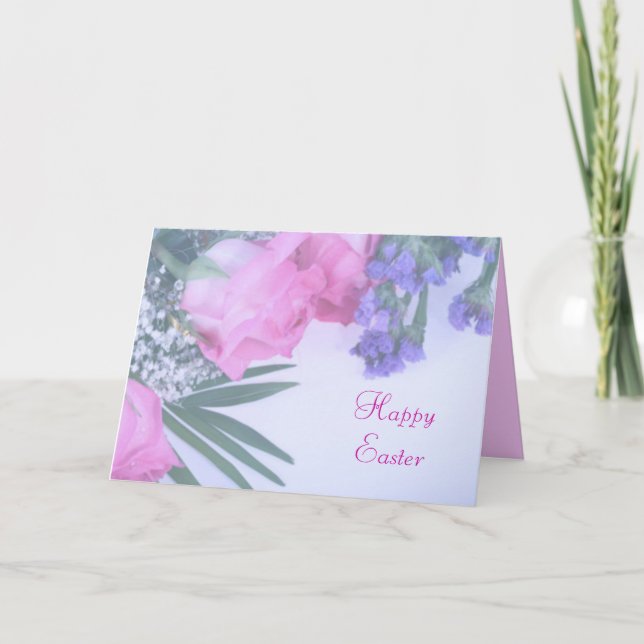 Ostern-Zeit-Karte Feiertagskarte (Vorderseite)