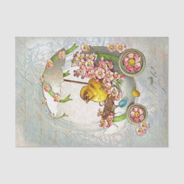 OsternChariot Seidenpapier (Vorderseite)