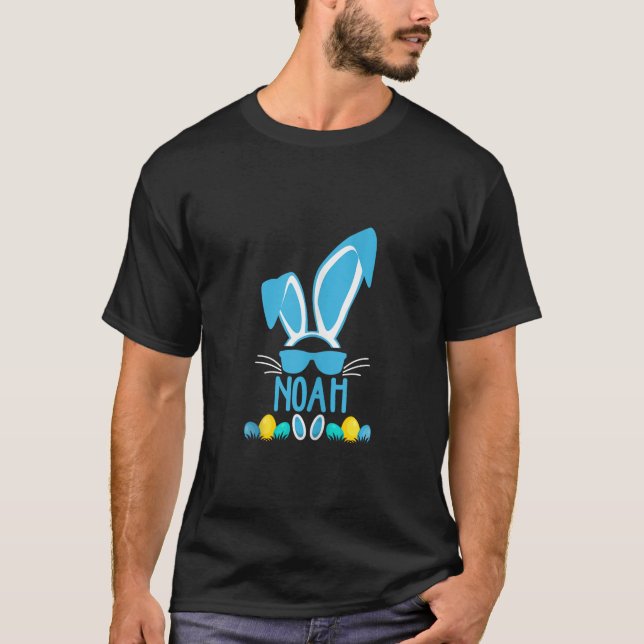 Osternfamilie Sonnenhase Ostern Osterntag Männer J T-Shirt (Vorderseite)
