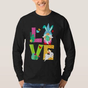 Osternfrühlingserbse Ostereier Jagd Niedliche Lieb T-Shirt