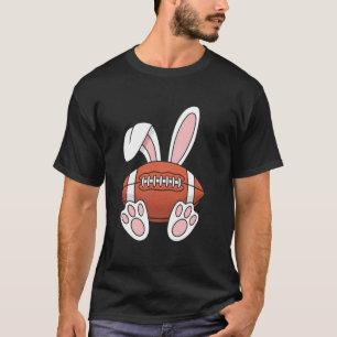 Osternsport Frohe Ostern Hase spielt Fußball B T-Shirt