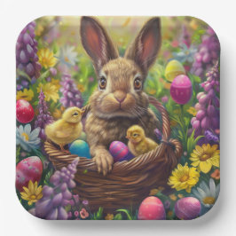 Osterpappteller Reihe 1 -4 Pappteller