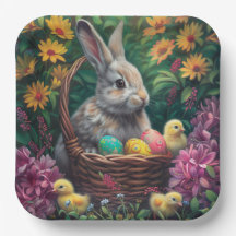 Osterpappteller Reihe 1 -6