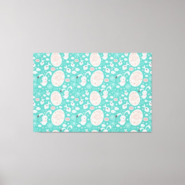 Osterparade Canvas Print Leinwanddruck (Vorderseite)