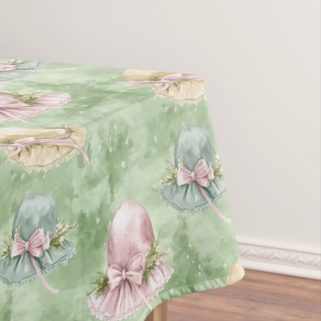 Osterpastel Baby Bonnets Tischdecke (Beispiel)