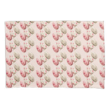 Osterpastel Pink Beige Eier Muster