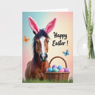 Osterpferd Frühlingsfreude Karte